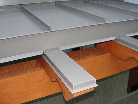 White Top Roofing Standing Seam Metal Roof